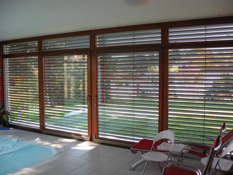 BSO brise soleil orientable vue intérieure